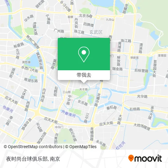 夜时尚台球俱乐部地图