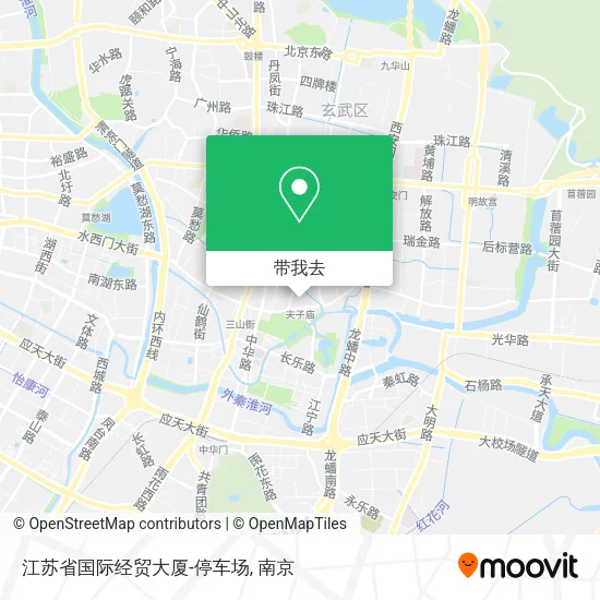 江苏省国际经贸大厦-停车场地图