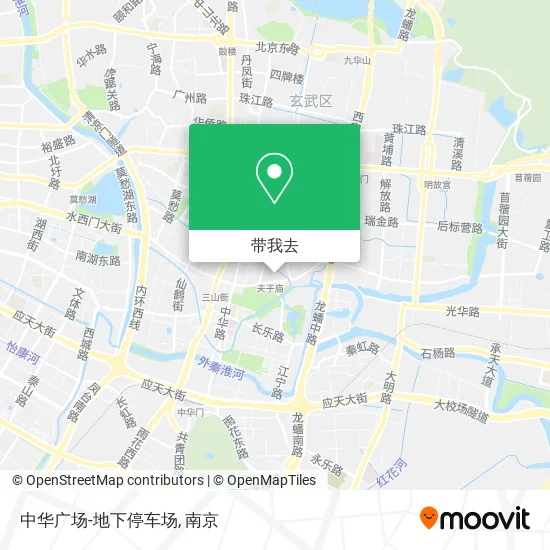 中华广场-地下停车场地图