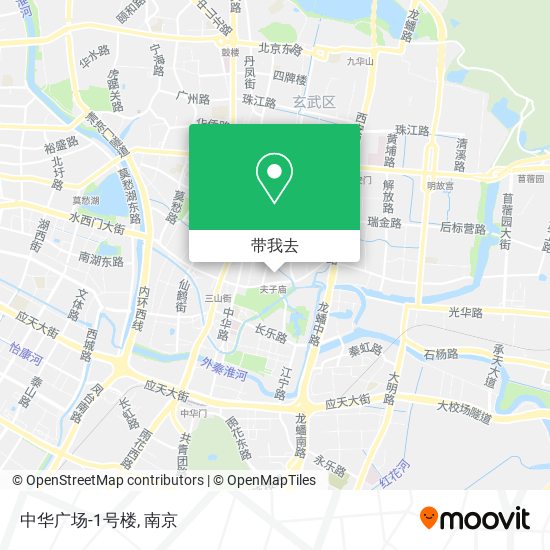 中华广场-1号楼地图