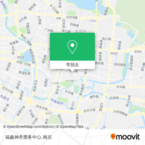 福鑫神舟票务中心地图