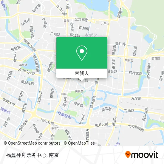 福鑫神舟票务中心地图