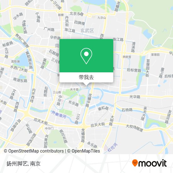 扬州脚艺地图