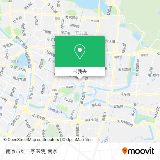 南京市红十字医院地图