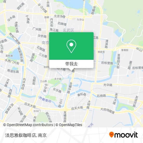 淡思雅叙咖啡店地图