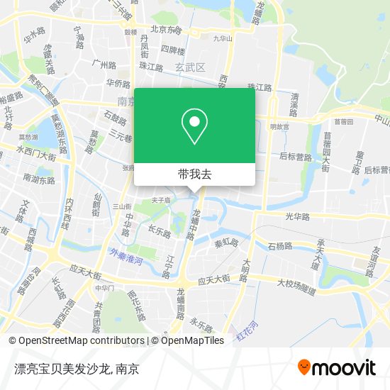 漂亮宝贝美发沙龙地图