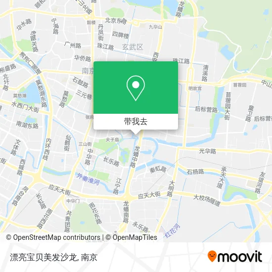 漂亮宝贝美发沙龙地图