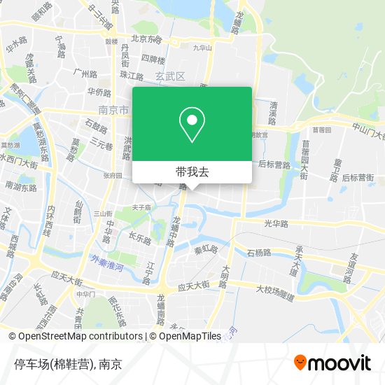 停车场(棉鞋营)地图