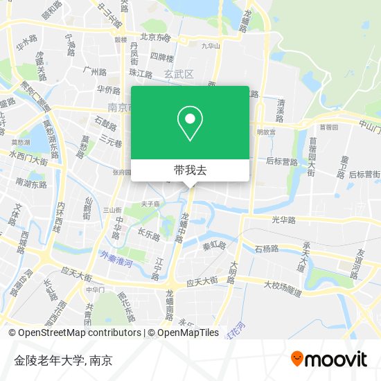 金陵老年大学地图