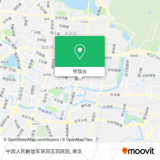 中国人民解放军第四五四医院地图