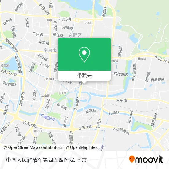 中国人民解放军第四五四医院地图