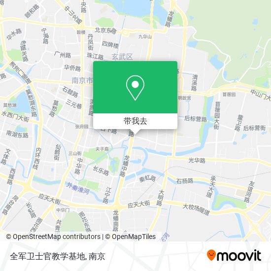 全军卫士官教学基地地图