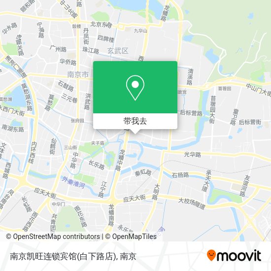 南京凯旺连锁宾馆(白下路店)地图