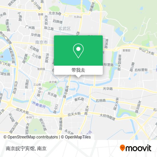 南京皖宁宾馆地图
