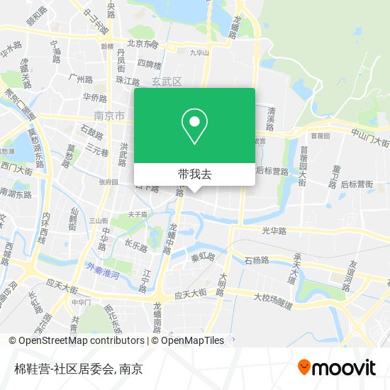 棉鞋营-社区居委会地图