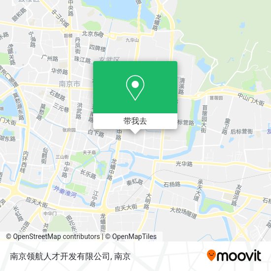 南京领航人才开发有限公司地图