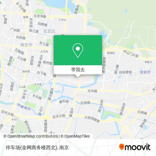 停车场(金网商务楼西北)地图