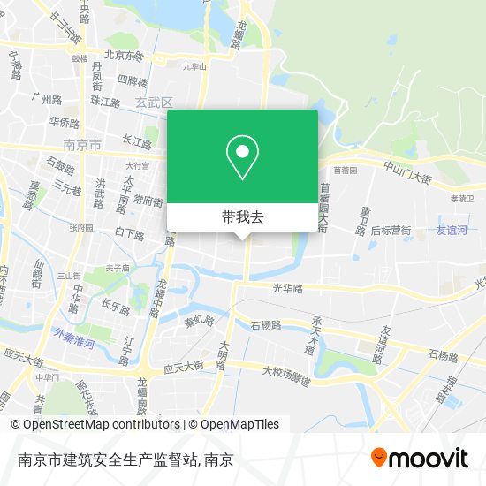 南京市建筑安全生产监督站地图