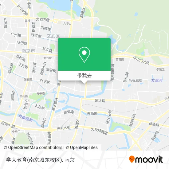 学大教育(南京城东校区)地图