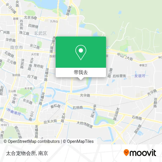 太合宠物会所地图