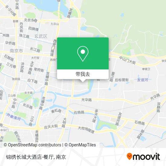 锦绣长城大酒店-餐厅地图