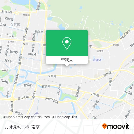 月牙湖幼儿园地图