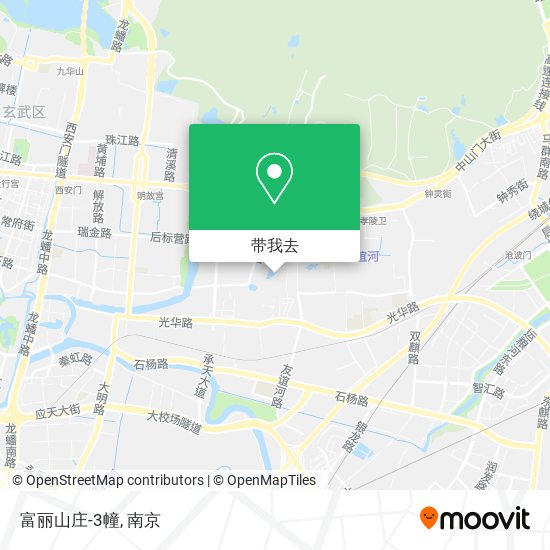 富丽山庄-3幢地图
