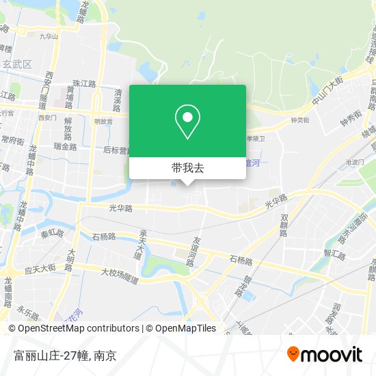 富丽山庄-27幢地图