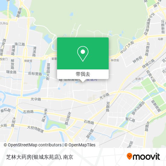 芝林大药房(银城东苑店)地图