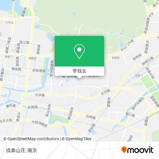 戎泰山庄地图