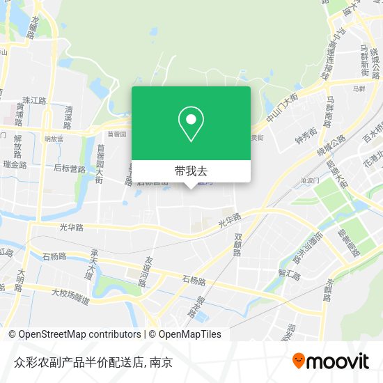 众彩农副产品半价配送店地图