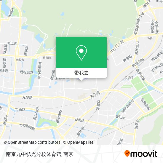 南京九中弘光分校体育馆地图