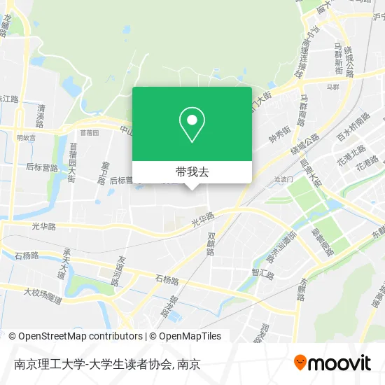南京理工大学-大学生读者协会地图