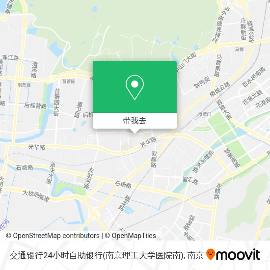 交通银行24小时自助银行(南京理工大学医院南)地图