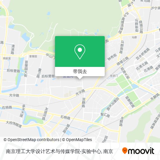 南京理工大学设计艺术与传媒学院-实验中心地图