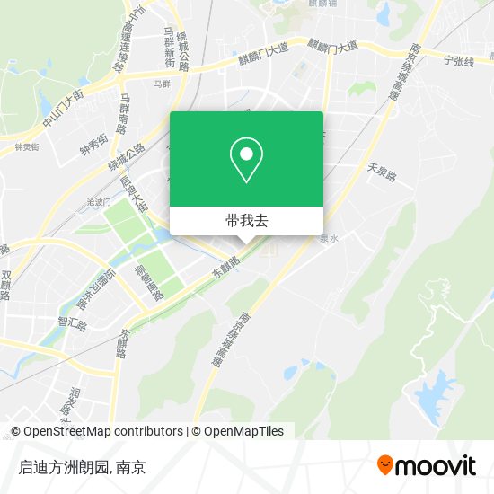 启迪方洲朗园地图