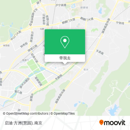 启迪·方洲(慧园)地图
