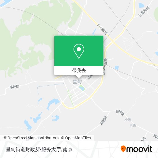 星甸街道财政所-服务大厅地图