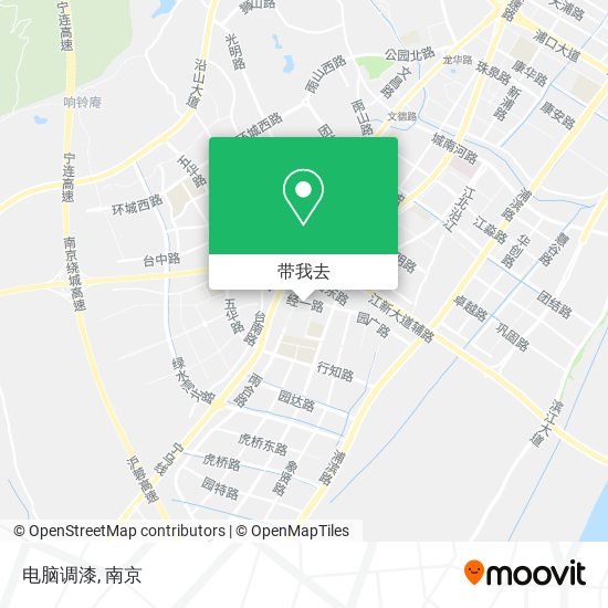 电脑调漆地图