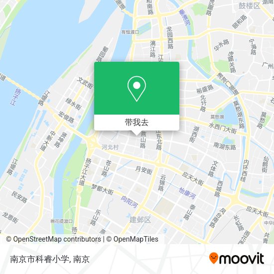 南京市科睿小学地图