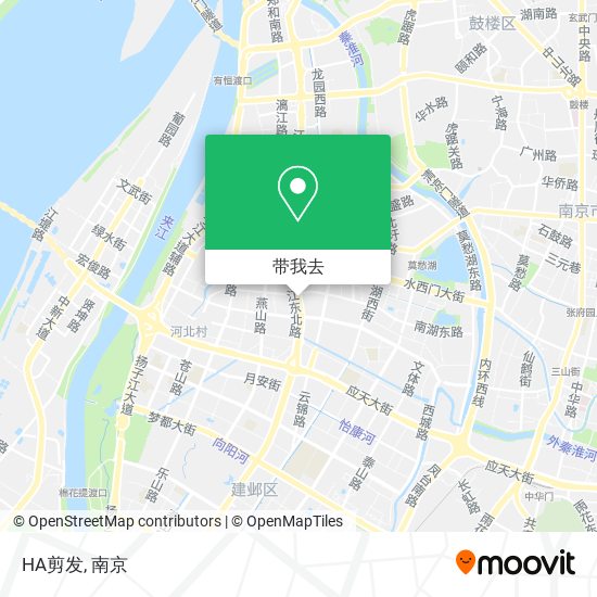 HA剪发地图