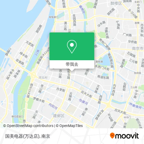 国美电器(万达店)地图