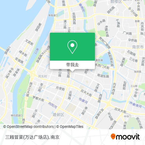 三顾冒菜(万达广场店)地图