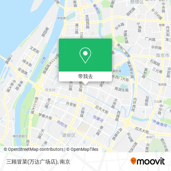 三顾冒菜(万达广场店)地图