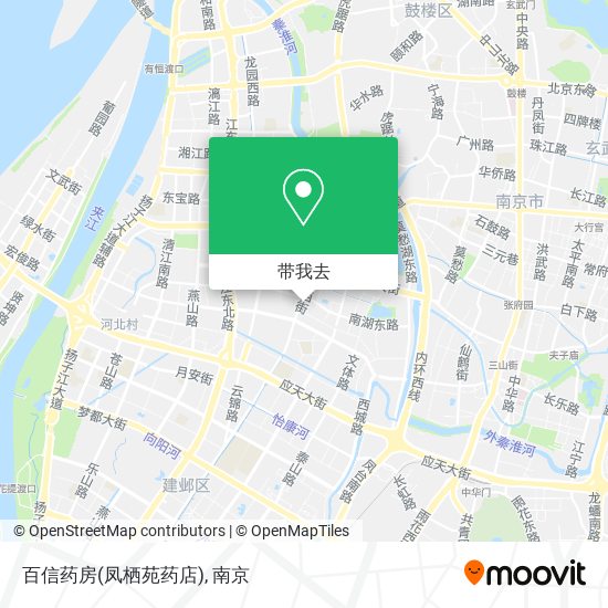 百信药房(凤栖苑药店)地图
