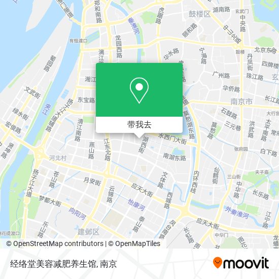 经络堂美容减肥养生馆地图