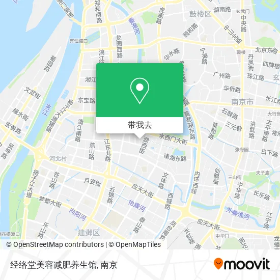 经络堂美容减肥养生馆地图