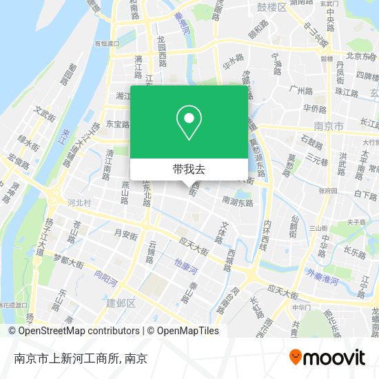 南京市上新河工商所地图