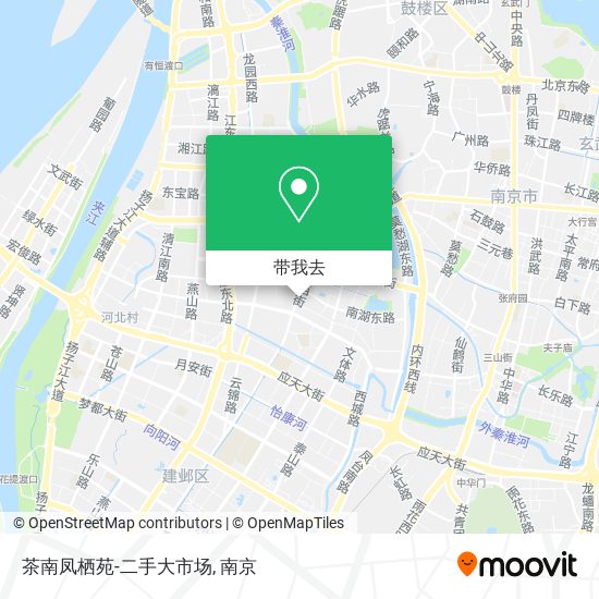 茶南凤栖苑-二手大市场地图