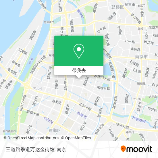 三道跆拳道万达金街馆地图